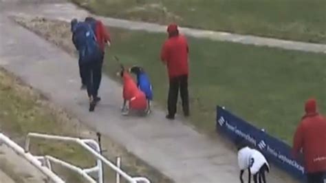 Greyhound trainer attacked at Crayford during pre .